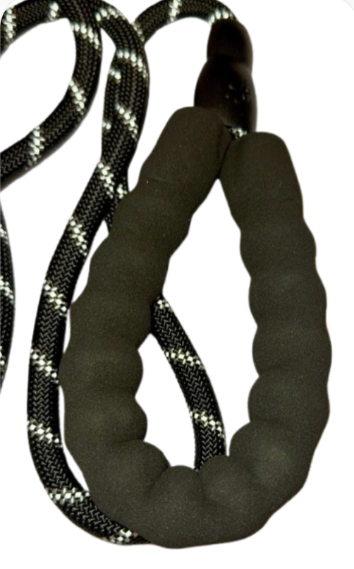 Reflective Rope Dog Lead — Heavy Duty with Padded Handle (1.5m)